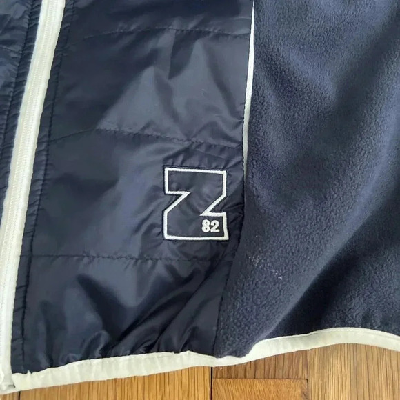 HORZE Equestrian Women's Jacket Blue Zip Pocket Fleece Size XL - Picture 4 of 7